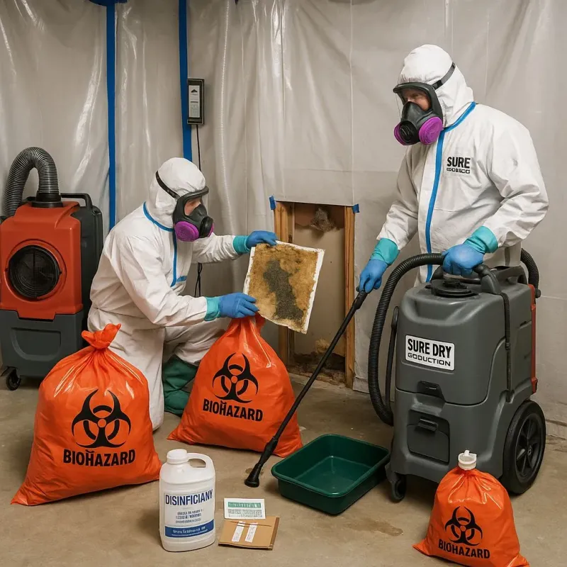 Contaminated Water Handling Protocols process in Raynham, MA